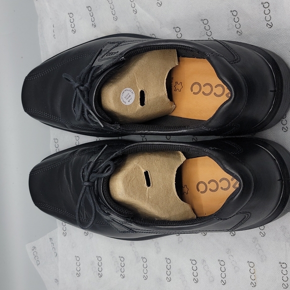 NWOb Ecco Helsinki Tie in Black 45 - Picture 2 of 16